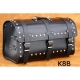 Rear Leather Moto Bag K8 A,B,C - 55 Litres